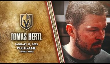 Tomas Hertl Postgame 1/12: We Have A Really Strong Team
