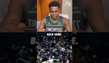 Ant’s really nice with it.