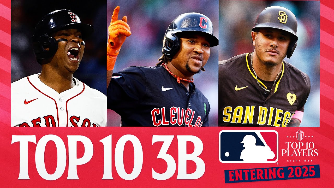 The TOP 10 Third Basemen in MLB right now! (Who's No. 1?!)