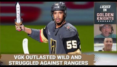VGK outlasted Wild / VGK struggled against Rangers / Can VGK avoid a January letdown?