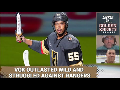 VGK outlasted Wild / VGK struggled against Rangers / Can VGK avoid a January letdown?
