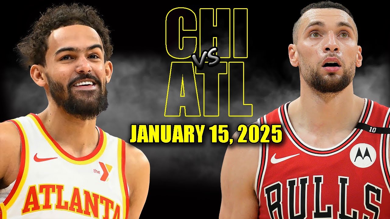 Chicago Bulls vs Atlanta Hawks Full Game Highlights - January 15, 2025 | NBA Regular Season