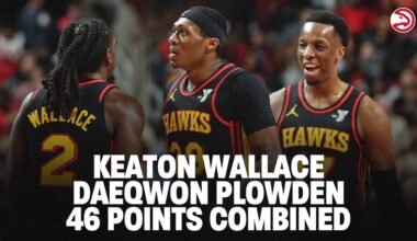 Keaton Wallace & Daeqwon Plowden GO OFF for 46 Points & 9 threes combined in Hawks Win over Bulls