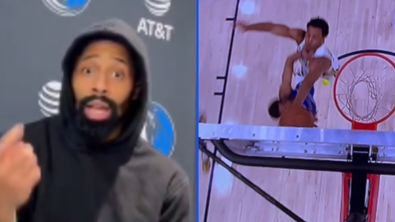 Spencer Dinwiddie Explain what happen on the Goaltending play Dallas Mavericks vs Pelicans!!
