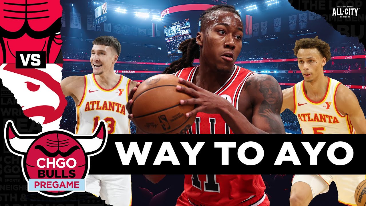 Ayo Dosunmu returns to action as Chicago Bulls seek season series win vs Hawks | CHGO Bulls PREGAME