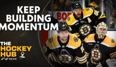 Jeremy Swayman, David Pastrnak & The Bruins Building Momentum