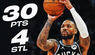 Damian Lillard Scores 30 Points vs Magic | January 15, 2025