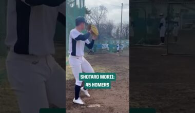 Is the A’s newest prospect, Shotaro Morii 森井翔太郎, the next Japanese two-way star? 👀 |  🎥 jkahn_5 / X