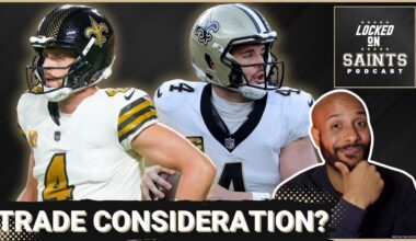 New Orleans Saints Should Pursue Derek Carr Trade If Parting Ways | Burning Questions For Offense