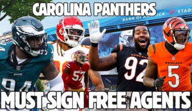 Panthers Free Agency Frenzy: Targets for 2025 – Godwin, Higgins, and Defensive Stars