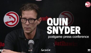 Hawks vs. Bulls Postgame Press Conference: Quin Snyder