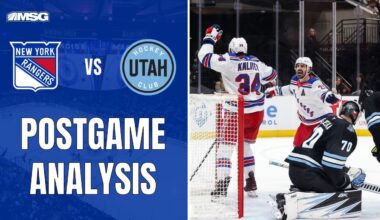Rangers Comeback In Utah Kreider Scores Game Winner | New York Rangers