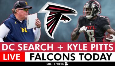 Falcons News & Rumors: Defensive Coordinator Tracker, Kyle Pitts Trade Rumors + Mailbag | LIVE