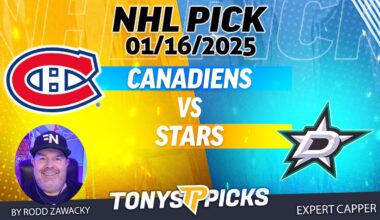 Montreal Canadiens vs Dallas Stars 1/16/25 NHL Pick Prediction