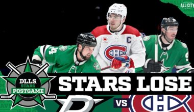 Dobeš, Montréal Canadiens Stymie Dallas Stars 3-1  | STARS POSTGAME