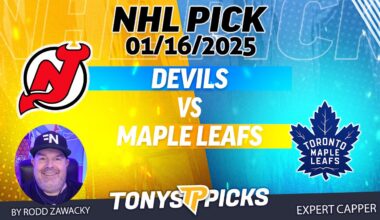 New Jersey Devils vs Toronto Maple Leafs 1/16/25 NHL Pick Prediction