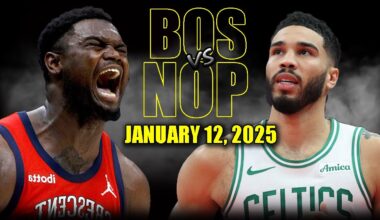 Boston Celtics vs New Orleans Pelicans Full Game Highlights - January 12, 2025 | NBA Regular Season