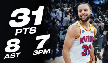 Stephen Curry Makes It Look EASY - 31 Points In Minnesota! | January 15, 2025