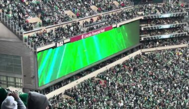 Philadelphia Eagles Starting Offense Introductions vs. Green Bay Packers - NFC Wild Card - 1/12/2025