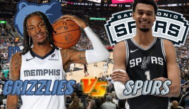 Memphis Grizzlies vs San Antonio Spurs Live Play by Play & Scoreboard