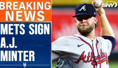 Mets sign A.J. Minter to a 2-year deal to improve their bullpen | SNY