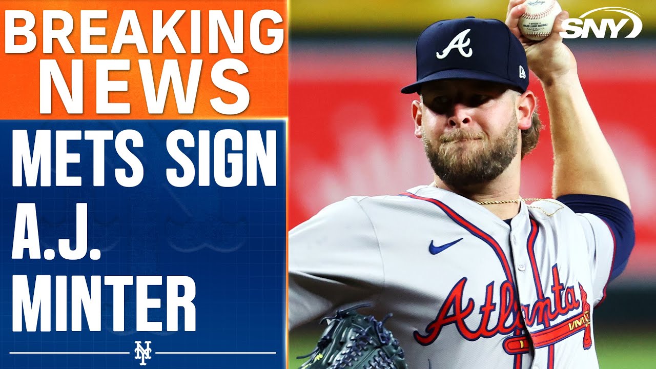 Mets sign A.J. Minter to a 2-year deal to improve their bullpen | SNY
