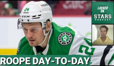 Roope Hintz OUT tonight vs Habs | Dallas Stars Quarter-Century Team Snubs? | Shooting Star!
