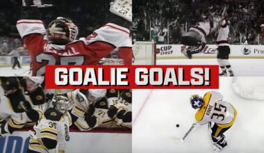 EVERY Goalie Goal from Billy Smith to Alex Nedeljkovic | NHL