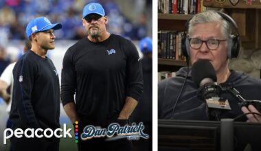 Dan Campbell, Lions under heavy pressure to win vs. Commanders | Dan Patrick Show | NBC Sports