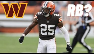 The Washington Commanders Just Signed This Dynamic Scat Pack + Others