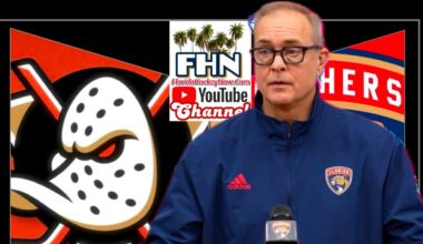 Paul Maurice, Florida Panthers Pregame vs. Anaheim Ducks