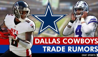Cowboys Trade Rumors On Kyle Pitts, Breece Hall, Davante Adams + Dak Prescott For Shedeur Sanders