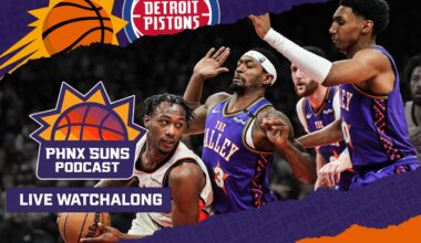 WATCH ALONG: Nick Richards Makes Phoenix Suns DEBUT Against Detroit Pistons