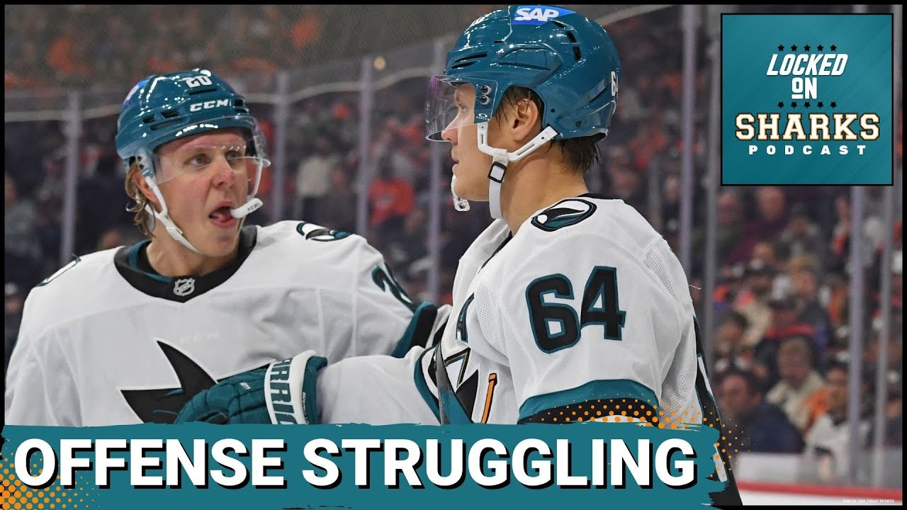 San Jose Sharks Offense Is Struggling After Their 4-1 Loss To The Columbus Blue Jackets