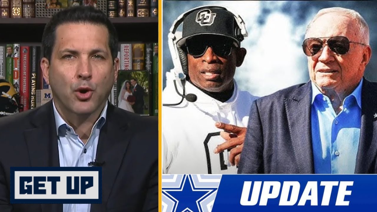 GET UP | Adam Schefter REPORTS: Deion Sanders is preparing to leave Colorado for the Dallas Cowboys