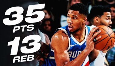 Giannis Antetokounmpo's 35-PT DOUBLE-DOUBLE vs Raptors! | January 17, 2025