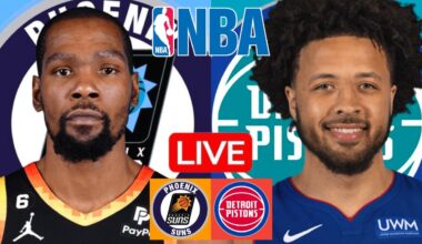 LIVE: PHOENIX SUNS vs DETROIT PISTONS | NBA | PLAY BY PLAY | SCOREBOARD