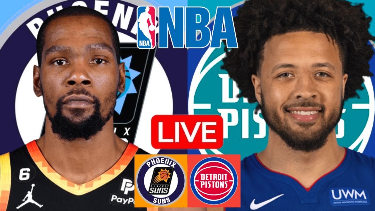 LIVE: PHOENIX SUNS vs DETROIT PISTONS | NBA | PLAY BY PLAY | SCOREBOARD