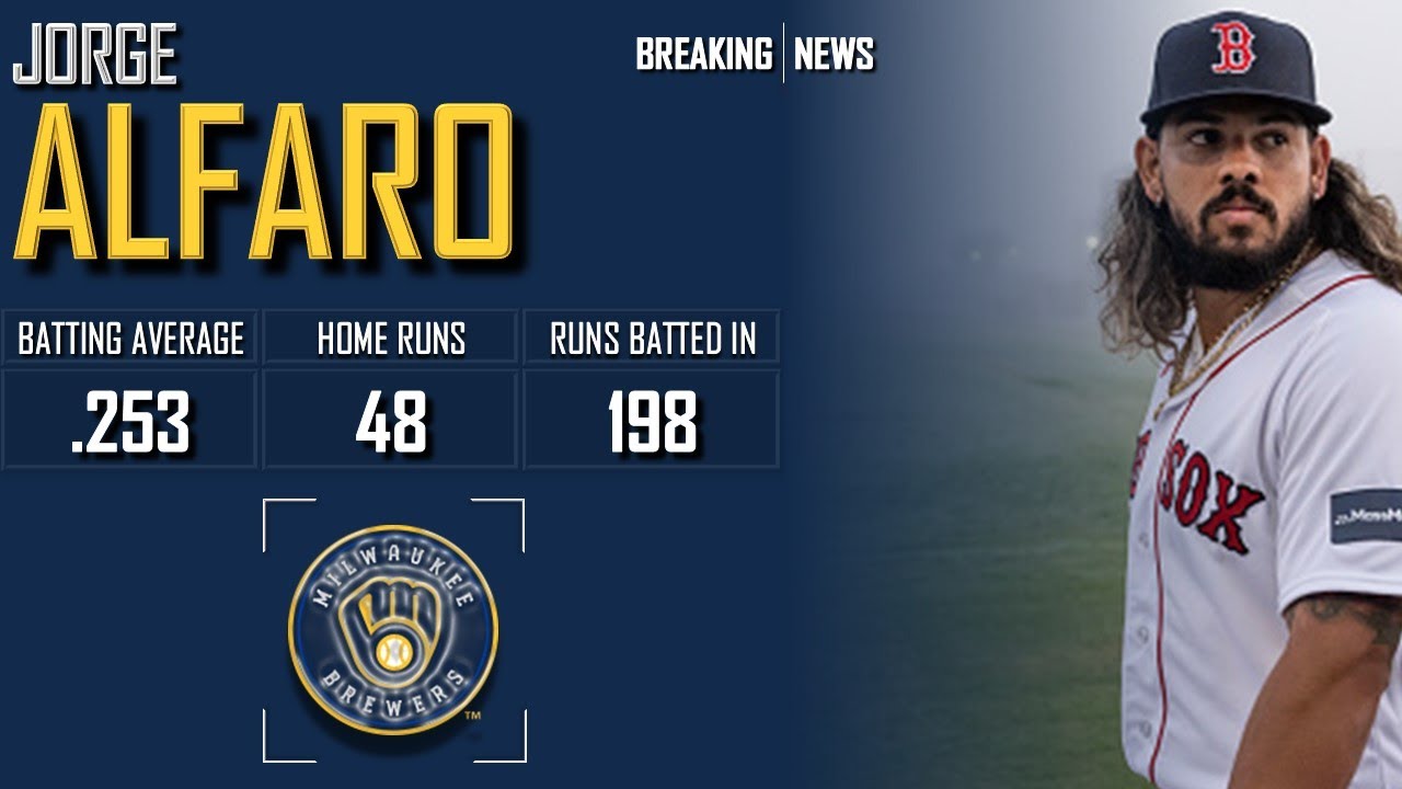 𝐁𝐑𝐄𝐀𝐊𝐈𝐍𝐆 𝐍𝐄𝐖𝐒: Milwaukee Brewers Sign Jorge Alfaro To Minor League Deal | 2024 MLB Offseason