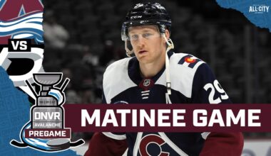 MacKinnon and the Colorado Avalanche face Dallas Stars in snowy matinee game
