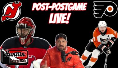 NJ Devils vs. Philadelphia Flyers Post-Postgame LIVE! 1/18/25