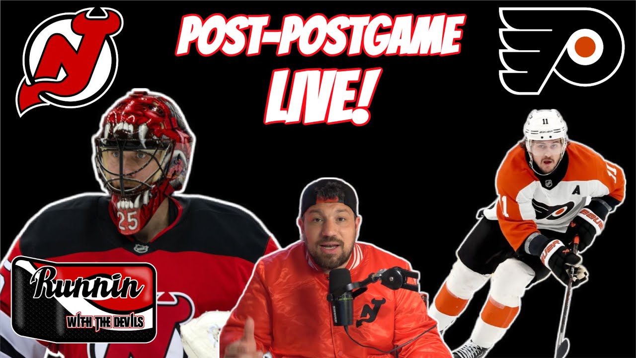 NJ Devils vs. Philadelphia Flyers Post-Postgame LIVE! 1/18/25