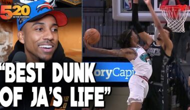 Jeff Teague says Ja Morant’s dunk on Victor Wembanyama is BEST DUNK of Ja’s CAREER with Grizzlies