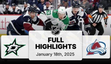 NHL Highlights | Stars vs. Avalanche - January 18, 2025