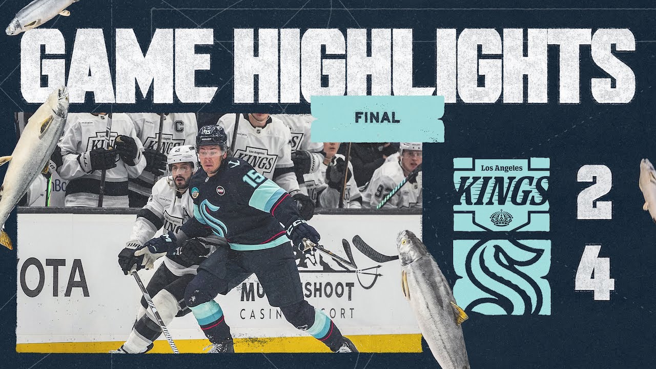Seattle Kraken vs. Los Angeles Kings | 01/18 Game Highlights