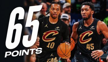 Darius Garland (29 PTS) & Donovan Mitchell (36 PTS) Combine for 65 PTS | January 18, 2025