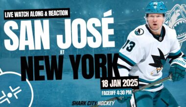 WATCH ALONG | Sharks at New York Islanders: LIVE REACTIONS & WATCH PARTY!
