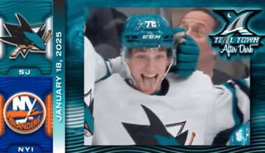 San Jose Sharks @ New York Islanders - 1/172025 - Teal Town USA After Dark (Postgame)