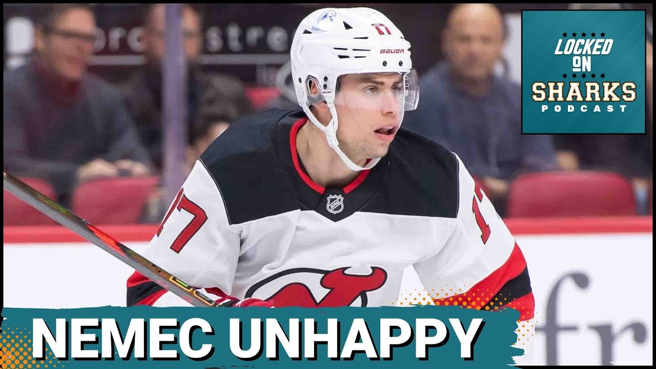 Simon Nemec Is Unhappy: Should The San Jose Sharks Make A Move?