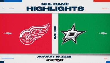 NHL Highlights | Red Wings vs. Stars - January 19, 2025